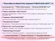 All-In-One Digital Planner 2025 2026 2027 Undated, Daily Weekly Monthly Goodnotes iPad Planner With Hyperlinks, Calendar, Journal Templates - Image 2