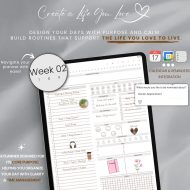 Minimalist ADHD Digital Planner 2026, Simple Hyperlinked Daily, Weekly & Monthly Planner PDF, iPad GoodNotes Focus Organizer, 2026 Portrait - Image 5