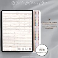 Minimalist ADHD Digital Planner 2026, Simple Hyperlinked Daily, Weekly & Monthly Planner PDF, iPad GoodNotes Focus Organizer, 2026 Portrait - Image 2