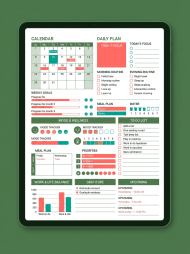 All-In-One Ultimate Digital Spreadsheet Templates