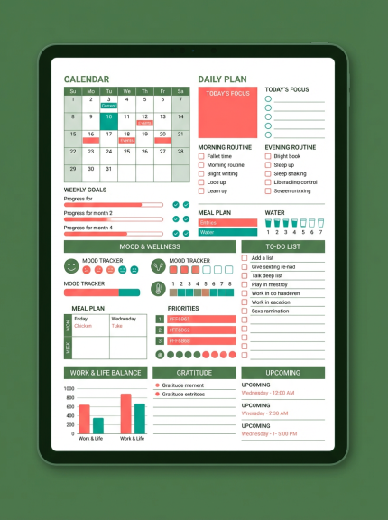 All-In-One Ultimate Digital Spreadsheet Templates