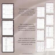 Simple Minimalist Digital Planner | Undated Digital Planner | Daily Planner, Weekly Planner, Monthly, Yearly | Goodnotes&iPad | Hyperlinked - Image 8