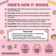 All-In-One Digital Planner 2026 2027 2028, Daily Weekly Monthly iPad GoodNotes Planner, Hyperlinked ADHD Friendly Planner, GoodNotes Planner - Image 10