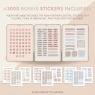 All-In-One Digital Planner 2026 2027 2028 2029, iPad GoodNotes Planner, Daily Weekly Monthly Hyperlinked ADHD-Friendly Planner, ADHD Planner - Image 10