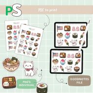 Everyday Life Digital Stickers for Planners, 100 Kawaii Stickers for GoodNotes, Daily Life & Aesthetic Planner Stickers (Instant Download) - Image 7