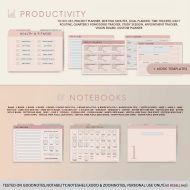 All-In-One Digital Planner 2026 2027 2028, iPad GoodNotes Planner, Daily Weekly Monthly Hyperlinked ADHD Friendly Planner, ADHD Friendly - Image 7