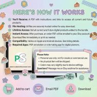 All-in-One Digital Planner 2025–2026 & Undated, Digital Planner and Journal, GoodNotes and Notability iPad Planner, Hyperlinked Cute Planner - Image 11