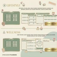 All-In-One Digital Planner 2026, Undated, Daily Weekly Monthly iPad GoodNotes Planner, Hyperlinked ADHD-Friendly Planner, Goal Setter, Tasks - Image 9