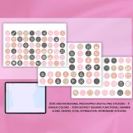 ADHD Digital Planner, Rainbow ADHD Planner 2026 2027 2028, GoodNotes Planner, Daily, Weekly & Monthly Planner, Hyperlinked, Instant Download - Image 9