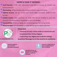 ADHD Digital Planner, Rainbow ADHD Planner 2026 2027 2028, GoodNotes Planner, Daily, Weekly & Monthly Planner, Hyperlinked, Instant Download - Image 11