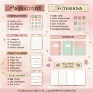 All-in-One Digital Planner 2026 • ADHD-Friendly Life Organizer • Daily Weekly Monthly Planner PDF • iPad GoodNotes Template • Notability - Image 9