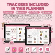 All-In-One Digital Planner 2026 2027 2028, Daily Weekly Monthly iPad GoodNotes Planner, Hyperlinked ADHD Friendly Planner, GoodNotes Planner - Image 7