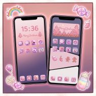 ADHD-Friendly Cotton Candy App Icons, Plush Pastel Kawaii Icon Pack, Purple Pink Soft Phone Theme, Customized iOS & Android Home Screen - Image 5