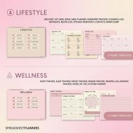 iPad Digital Planner 2026, Hyperlinked All-in-One, ADHD Friendly, Calendar, Daily Weekly Monthly, Goodnotes, Digital Download, Goal Setter - Image 9