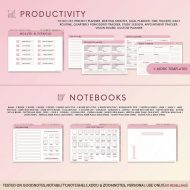 iPad Digital Planner 2026, Hyperlinked All-in-One, ADHD Friendly, Calendar, Daily Weekly Monthly, Goodnotes, Digital Download, Goal Setter - Image 7