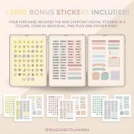 All-In-One Digital Planner 2026 Undated, Daily Weekly Monthly iPad GoodNotes Planner, Hyperlinked ADHD-Friendly Goal Setter, Cloud Dancer - Image 10