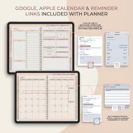 All-In-One Digital Planner 2026, iPad GoodNotes Planner, Daily Weekly Monthly Hyperlinked ADHD-Friendly Life Planner, Fitness Planner, Goal - Image 5
