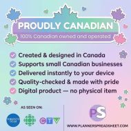 All-in-One Digital Planner 2025–2026 & Undated, Digital Planner and Journal, GoodNotes and Notability iPad Planner, Hyperlinked Cute Planner - Image 10