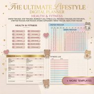 All-in-One Digital Planner 2026 • ADHD-Friendly Life Organizer • Daily Weekly Monthly Planner PDF • iPad GoodNotes Template • Notability - Image 8